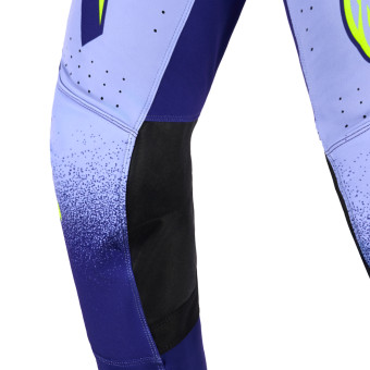 Alpinestars Youth Supertech Scenz Pants Purple Yellow Fluo