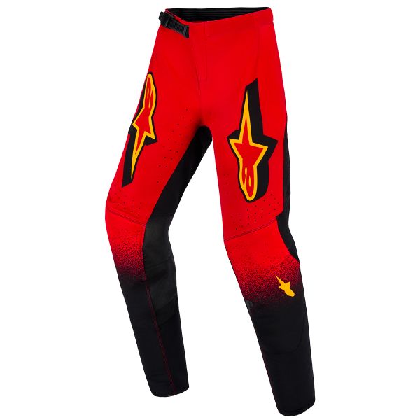 Pantalon Cross Alpinestars Youth Supertech Scenz Pants Red Black Yellow