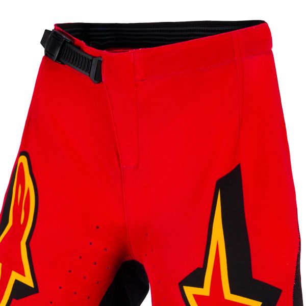 Alpinestars Youth Supertech Scenz Pants Red Black Yellow