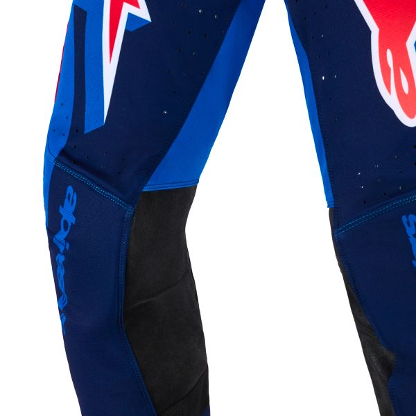 Alpinestars Youth Supertech Vista Pants Dark Navy Hot Coral Cobalt