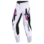 Pantalon Cross Alpinestars Youth Supertech Vista Pants White Purple Black