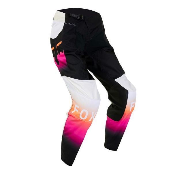 Pantalon Cross FOX 180 Flora Black Pink Pant Enfant