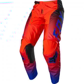 Pantalon Cross FOX 180 Oktiv Fluo Red Pant Enfant
