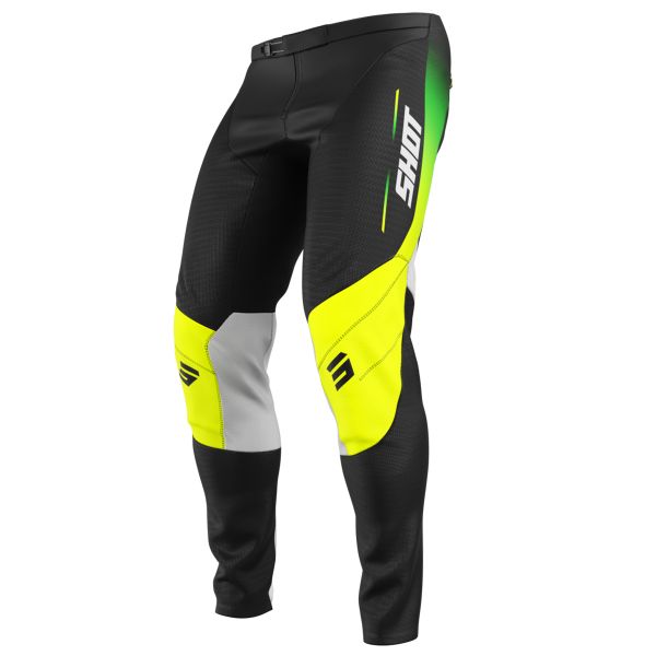 Pantalon Cross SHOT Contact Kid Apex Neon Yellow Pant