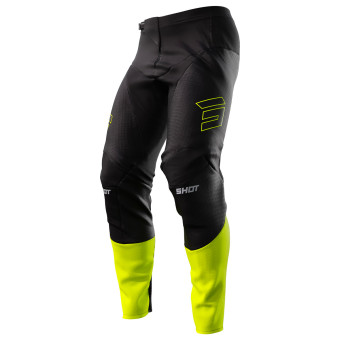 Pantalon Cross SHOT Contact Patrol Black Neon Yellow Pant