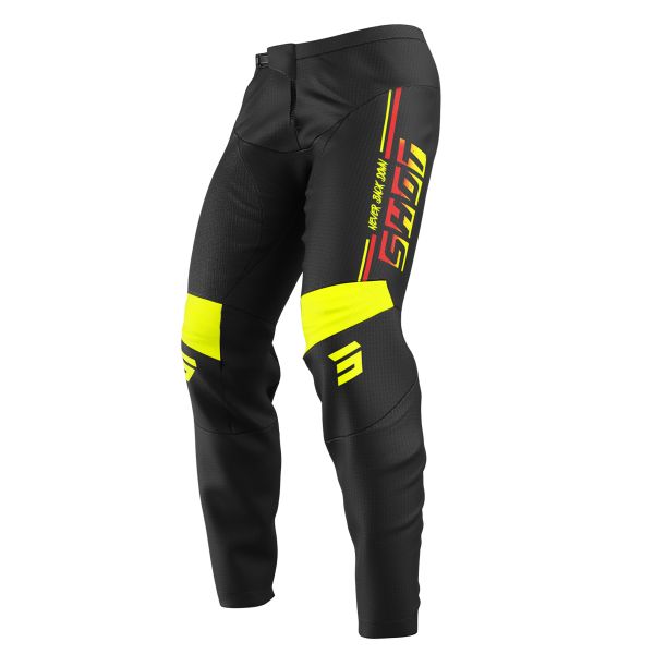 Pantalon Cross SHOT Devo Block Neon Yellow Pant
