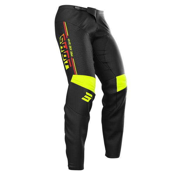 SHOT Devo Block Neon Yellow Pant