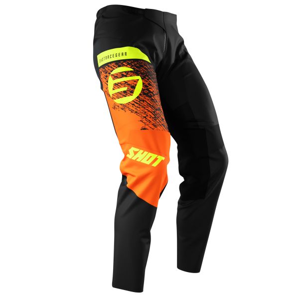 Pantalon Cross SHOT Devo Roll Orange Pant Enfant
