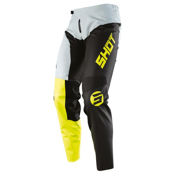 Pantalon Cross SHOT Devo Storm Neon Yellow Pant Enfant Pantalon Cross SHOT Devo Storm Neon Yellow Pant Enfant