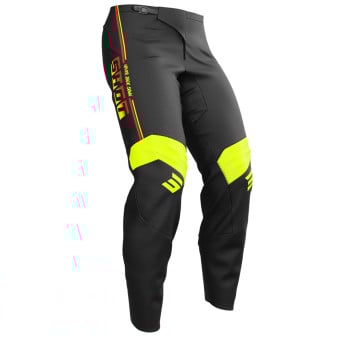 SHOT Draw Kid Block Neon Yellow Pant