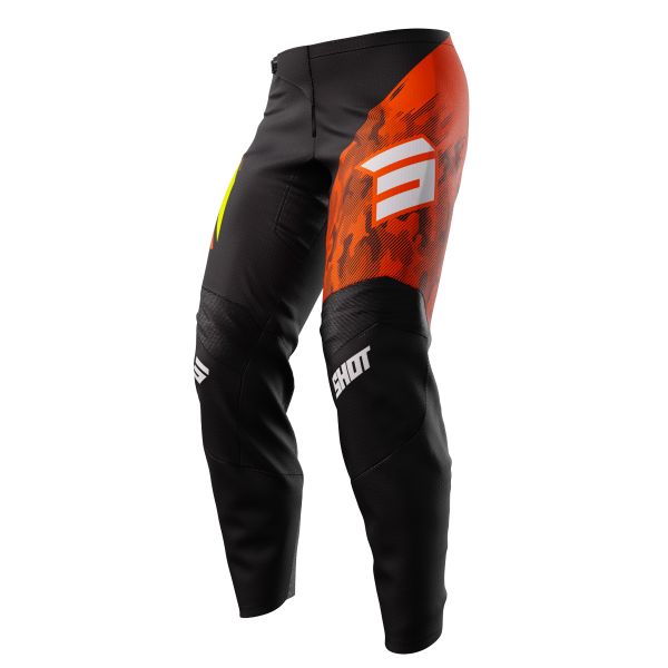 Pantalon Cross SHOT Draw Matrix Orange Pant Enfant