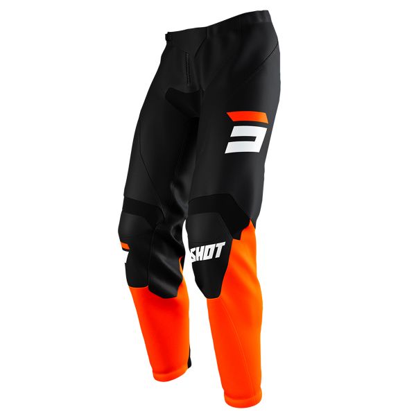 Pantalon Cross SHOT Draw Burst Orange Pant