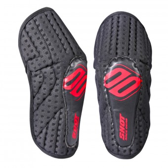 Coudieres Cross SHOT Optimal Elbow Black Red Enfant Coudieres Cross SHOT Optimal Elbow Black Red Enfant