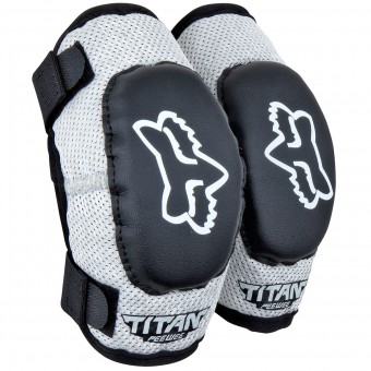 Coudieres Cross FOX Titan Elbow Enfant Black Silver