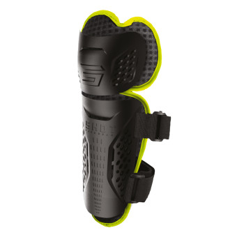 Genouilleres Cross SHOT Optimal Knee 2.0 Black Neon Yellow Enfant Genouilleres Cross SHOT Optimal Knee 2.0 Black Neon Yellow Enfant