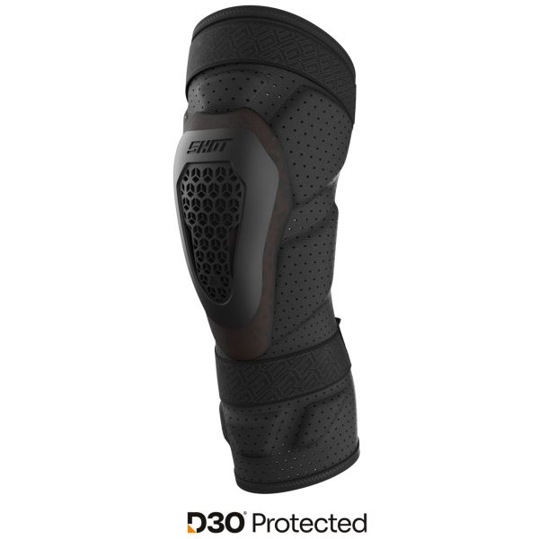 SHOT Genouilleres Protector D3o Black