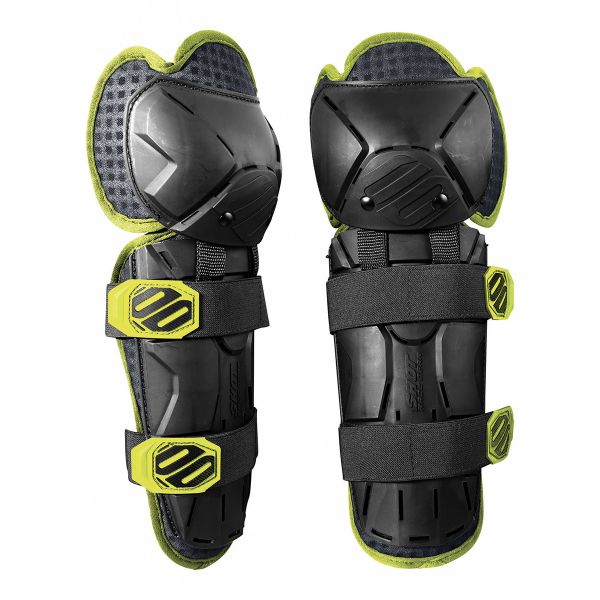 Genouilleres Cross SHOT Optimal Knee Black Yellow