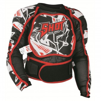 Gilet Cross SHOT Airlight Blanc Enfant