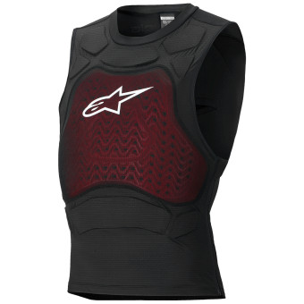 Gilet Cross Alpinestars Bionic Plasma LT Protection Vest Black White