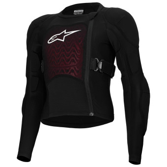 Gilet Cross Alpinestars Bionic Plasma LT Youth Protection Jacket Black White