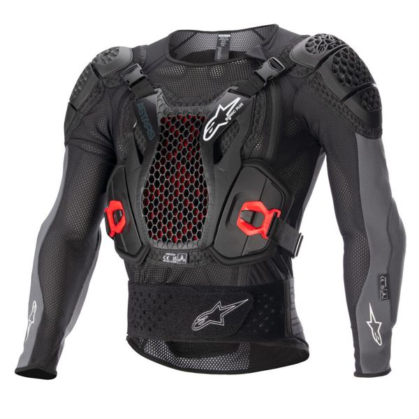 Gilet Cross Alpinestars Bionic Plus V2 Black Anthracite Red Gilet Cross Alpinestars Bionic Plus V2 Black Anthracite Red