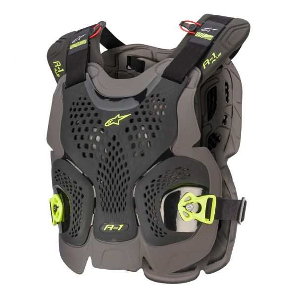 Pare pierre Alpinestars A-1 Plus Chest Protector Black Anthracite Yellow Fluo
