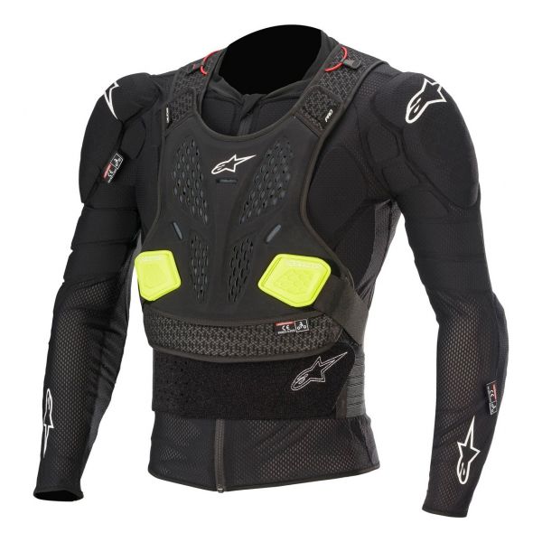 Pare pierre Alpinestars Bionic Pro V2 Black Yellow Fluo