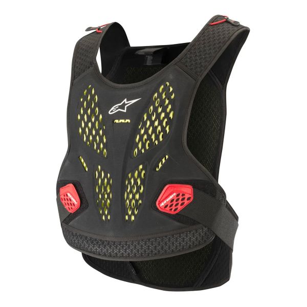 Pare pierre Alpinestars Sequence Chest Protector Anthracite Red