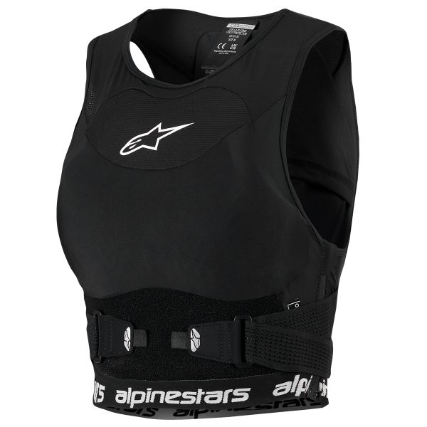 Pare pierre Alpinestars Stella Plasma Chest Protector Black White Pare pierre Alpinestars Stella Plasma Chest Protector Black White