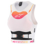 Pare pierre Alpinestars Stella Plasma Chest Protector Light Lilac Fade White