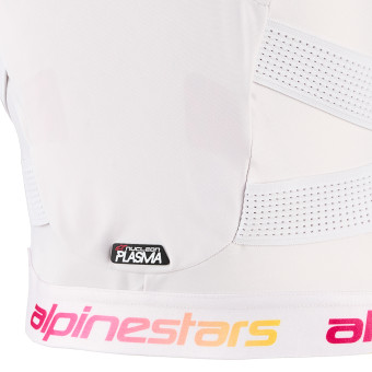 Alpinestars Stella Plasma Chest Protector Light Lilac Fade White