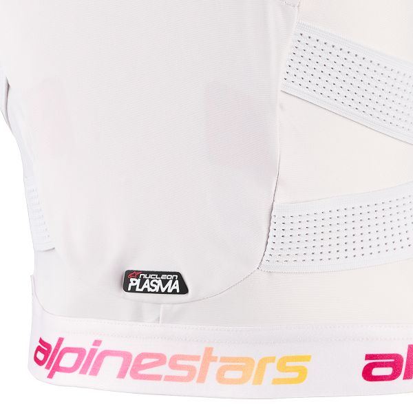 Alpinestars Stella Plasma Chest Protector Light Lilac Fade White