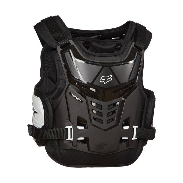 Pare pierre FOX Raptor Proframe LC CE Black White Enfant 018