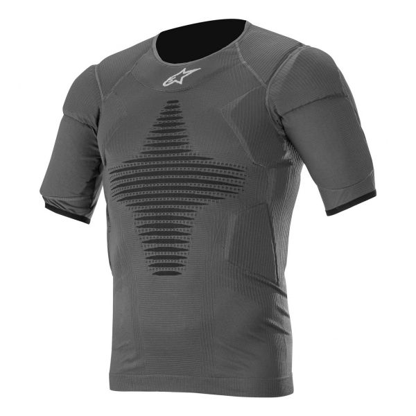 Maillot Froid Alpinestars Roost Base Layer Top Anthracite Black