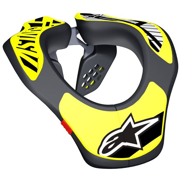 Protections cervicales Alpinestars Youth Neck Support Black Yellow Fluo Protections cervicales Alpinestars Youth Neck Support Black Yellow Fluo