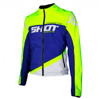 Veste Cross SHOT Softshell Lite Blue Neon Yellow Veste Cross SHOT Softshell Lite Blue Neon Yellow