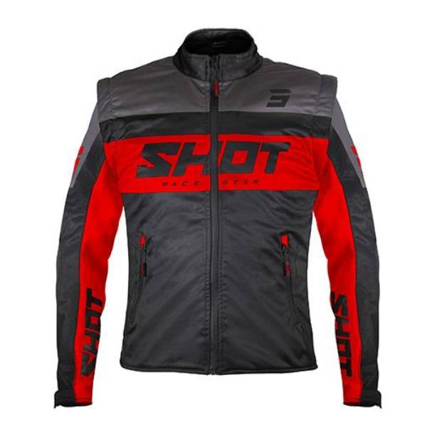 Veste Cross SHOT Softshell Lite 3.0 Black Red