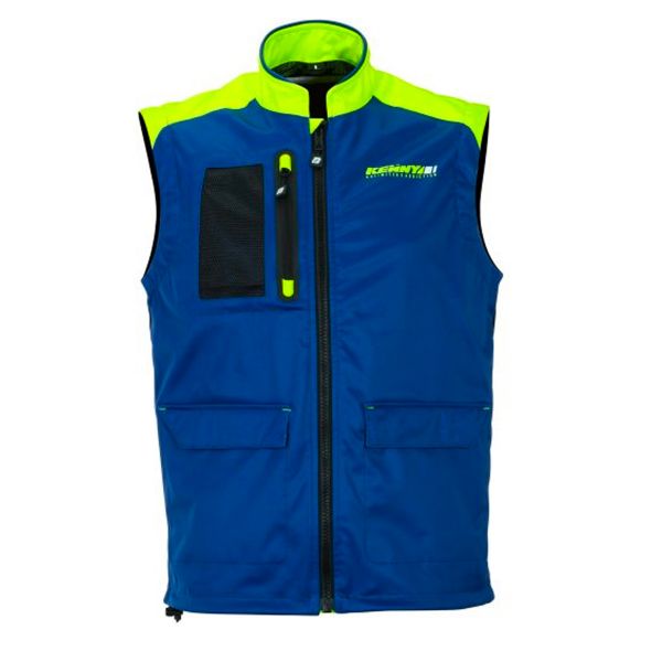 Veste Cross Kenny Bodywarmer + Navy Neon Yellow