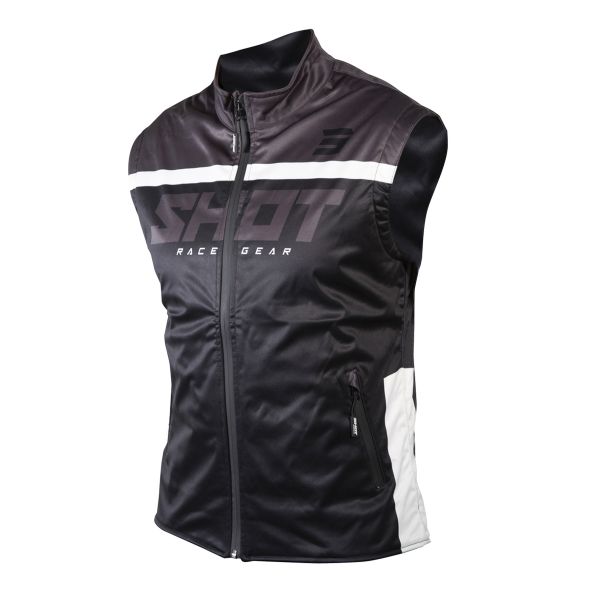 Veste Cross SHOT Bodywarmer Lite 2.0 Black White