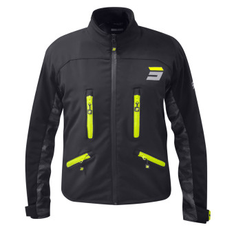 Veste Cross SHOT Climatic Jacket Black Neon Yellow