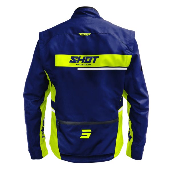 SHOT Contact Assault 2.0 Blue Neon Yellow