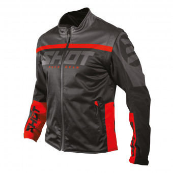 Veste Cross SHOT Lite 2.0 Black Red Veste Cross SHOT Lite 2.0 Black Red