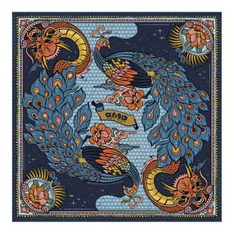 Bandanas Dmd Peacock