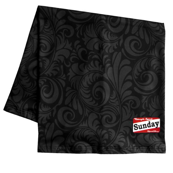 Foulard et tour de cou Sunday SpeedShop BackGround Noir
