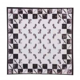 Foulard et tour de cou Helstons Motorcycles Noir Blanc Foulard et tour de cou Helstons Motorcycles Noir Blanc