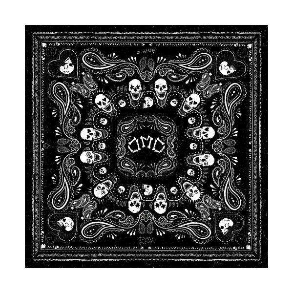 Foulard et tour de cou Dmd Square Bones Foulard et tour de cou Dmd Square Bones