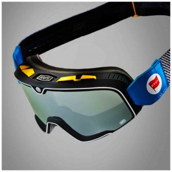 100% Barstow Deus 17 Mirror Silver Lens
