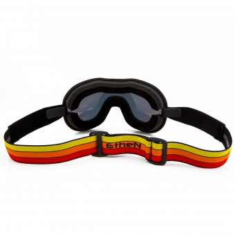 Ethen Masque Cafe Racer Rouge Jaune Orange