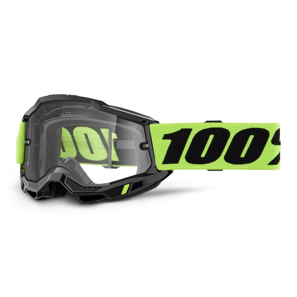 Masque Cross 100% Accuri 2 Enduro Moto Jaune Masque Cross 100% Accuri 2 Enduro Moto Jaune