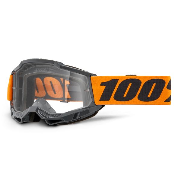 Masque Cross 100% Accuri 2 OTG Orange Noir Masque Cross 100% Accuri 2 OTG Orange Noir